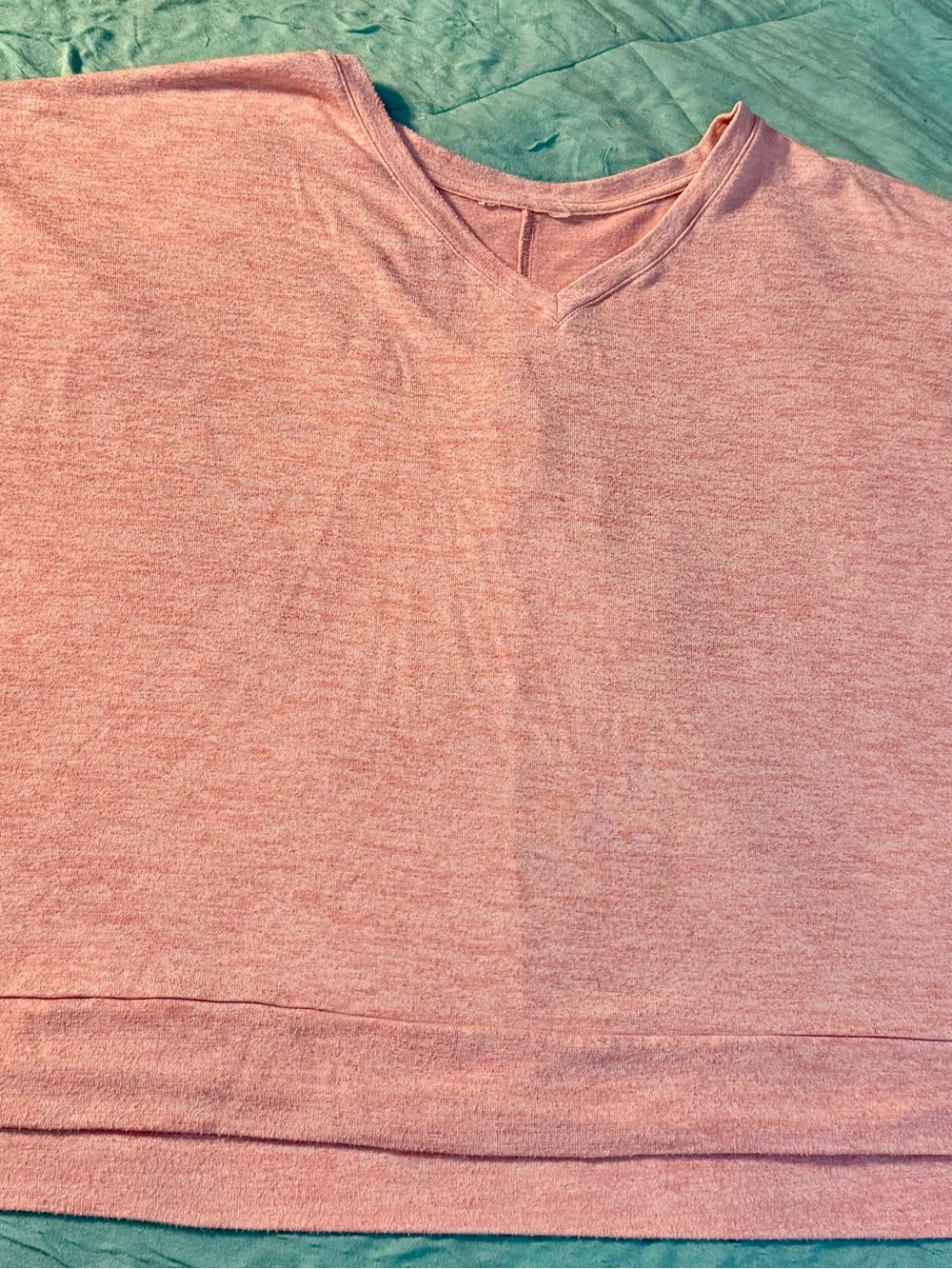 Women’s V-Neck Lightweight Pink Top